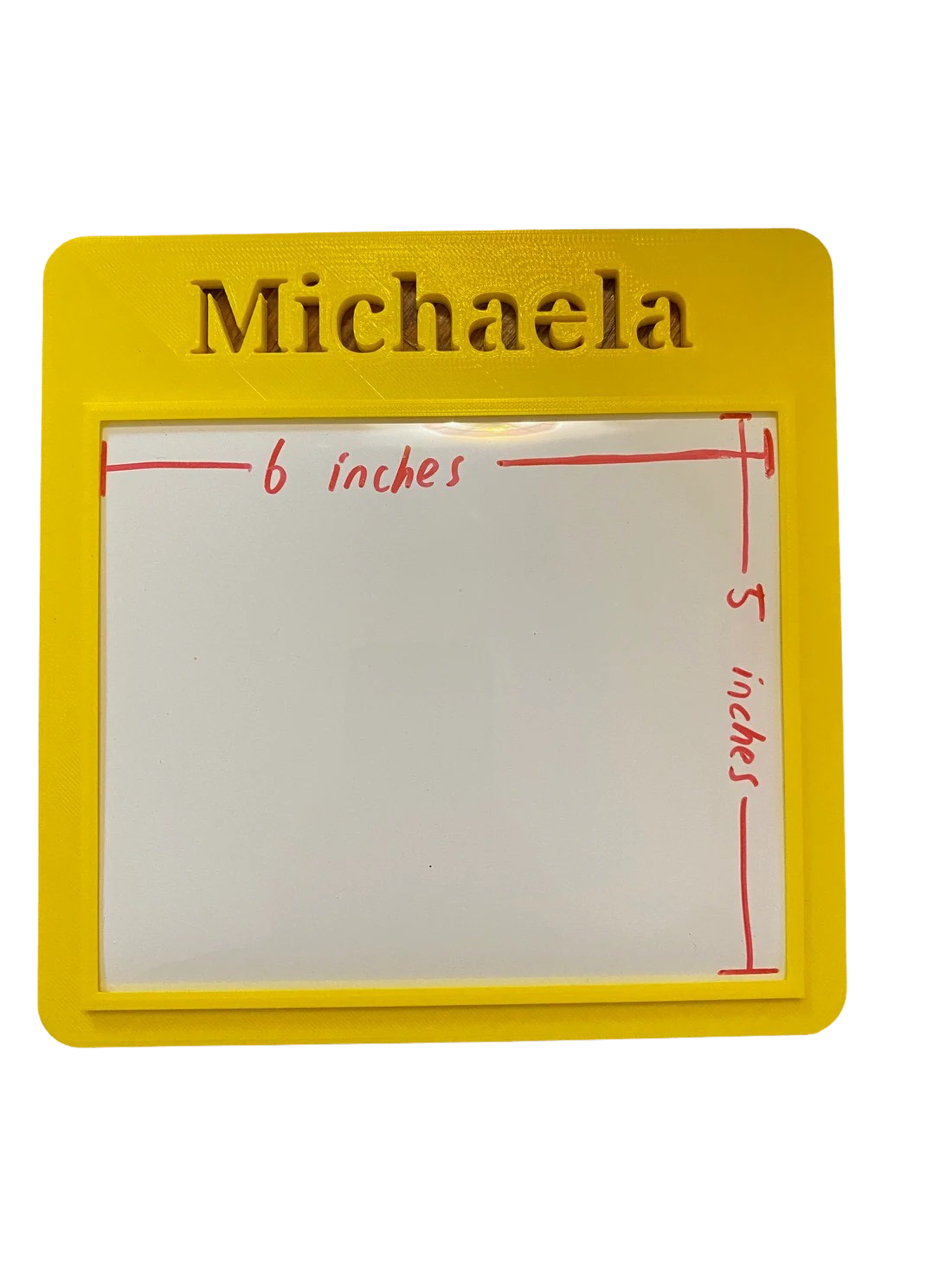 Mini Whiteboard/ Note Board with Dry Erase and Magnets