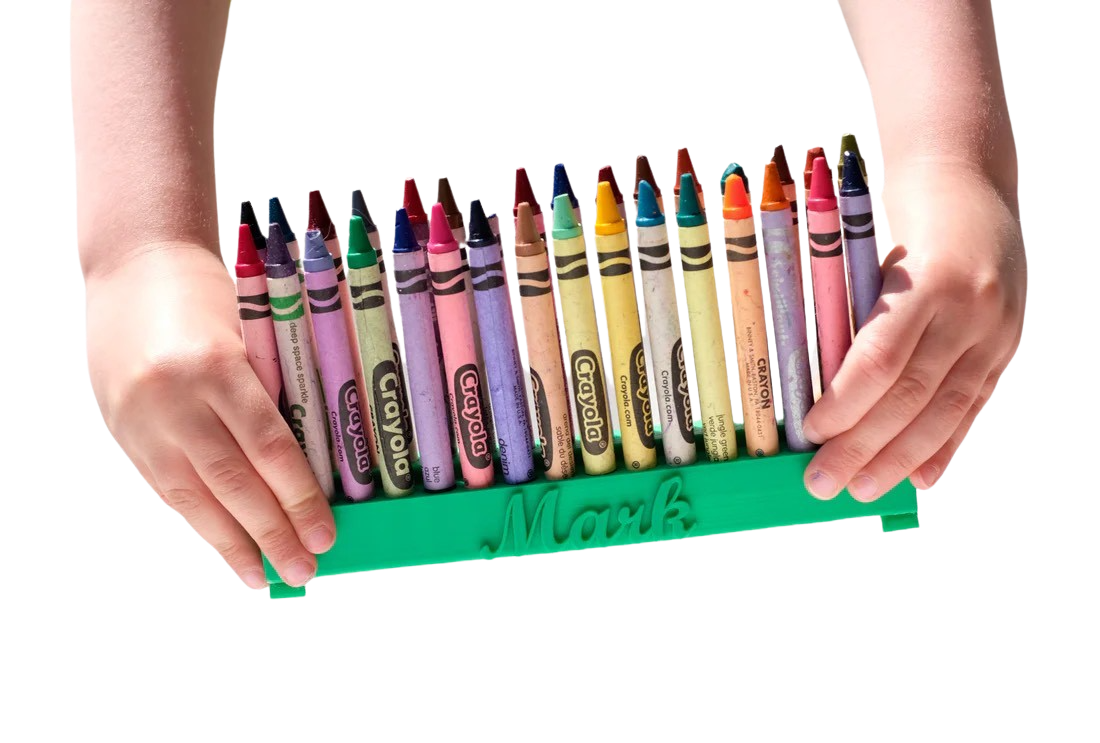 Crayon Stands with Name