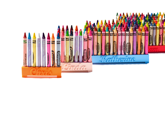 Crayon Stands with Name