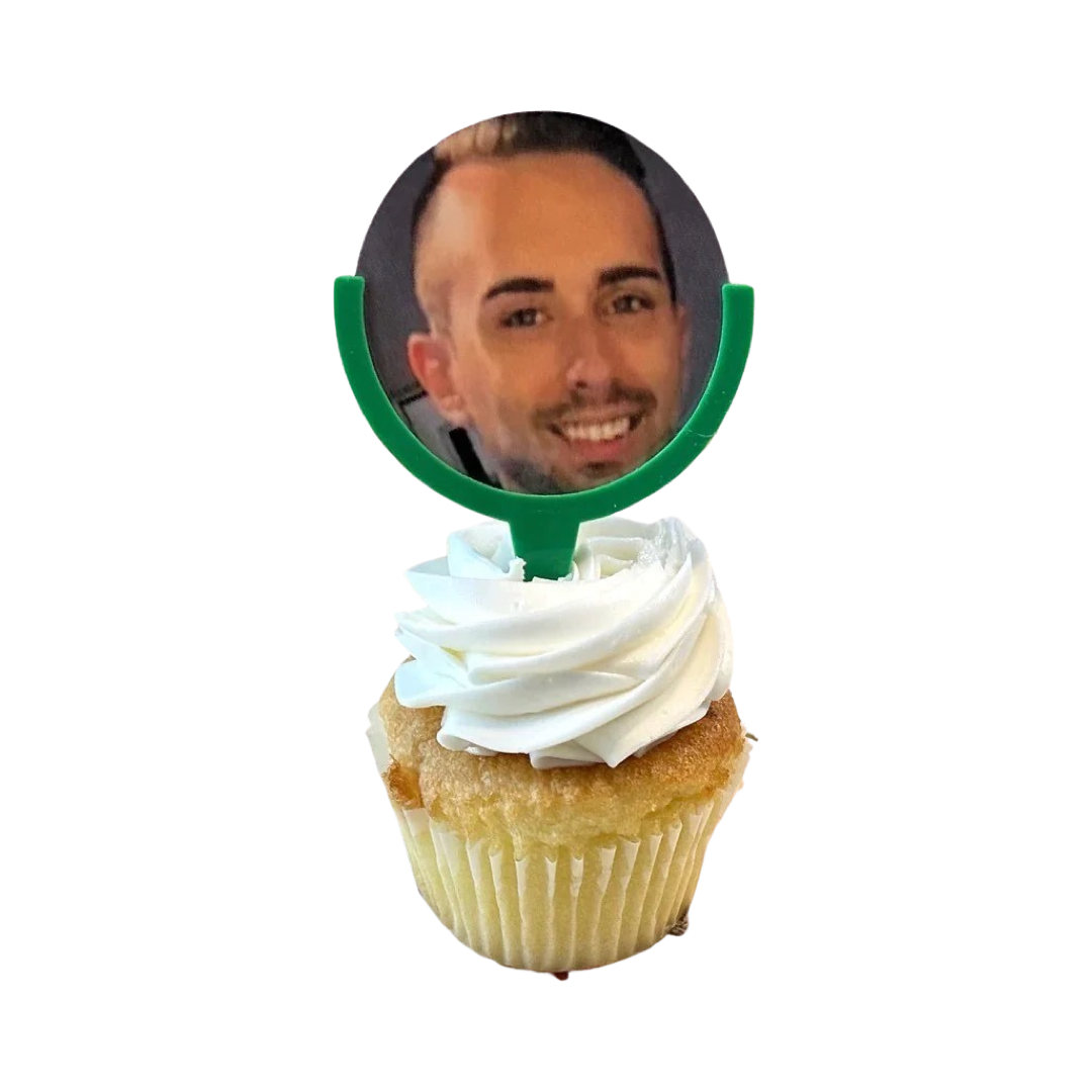 Cupcake Toppers with Face