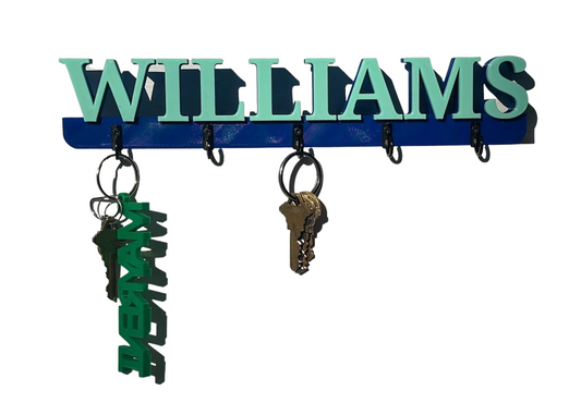 Family Key Holder Personalized